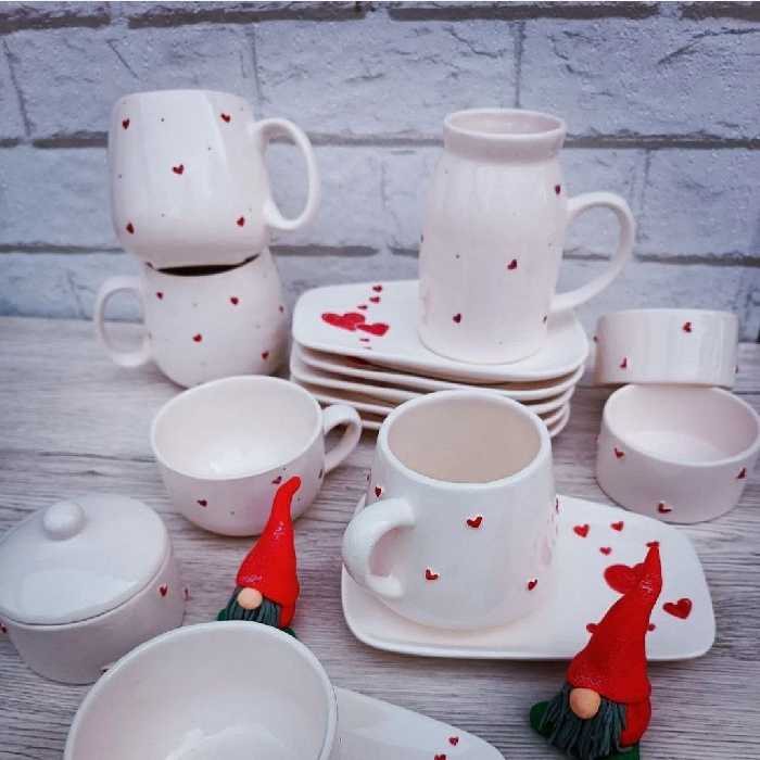 ست ماگ و زیر ماگی ولنتاین 