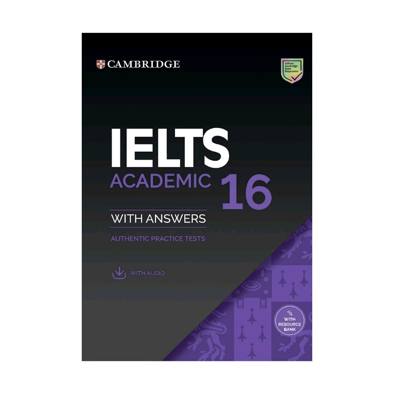کتاب زبان آیلتس کمبریج 16 آکادمیک  Ielts cambridge 16 academic