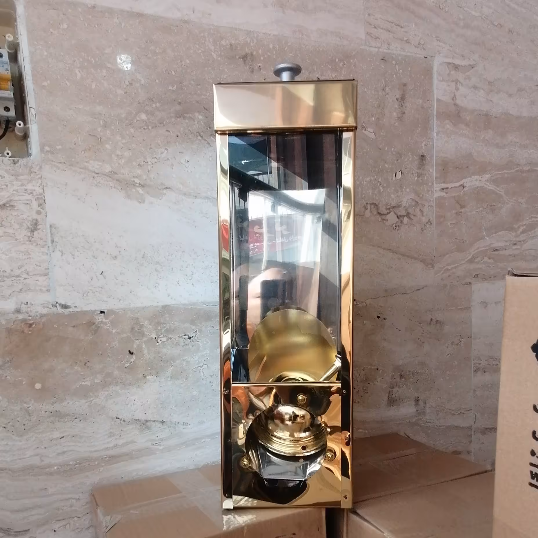 سیلوی قهوه 4 گوش  64 سانتیمتر  ارتفاع