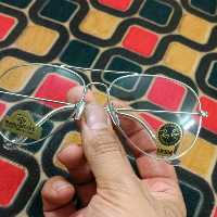 عینک خلبانی با عدسی سفید بدون نمره