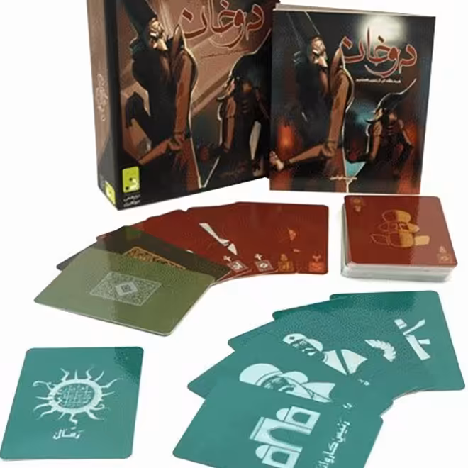 بازی فکری دورهمی جواهری مدل دو خان