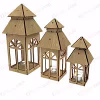 جا شمعی مدل فانوس 