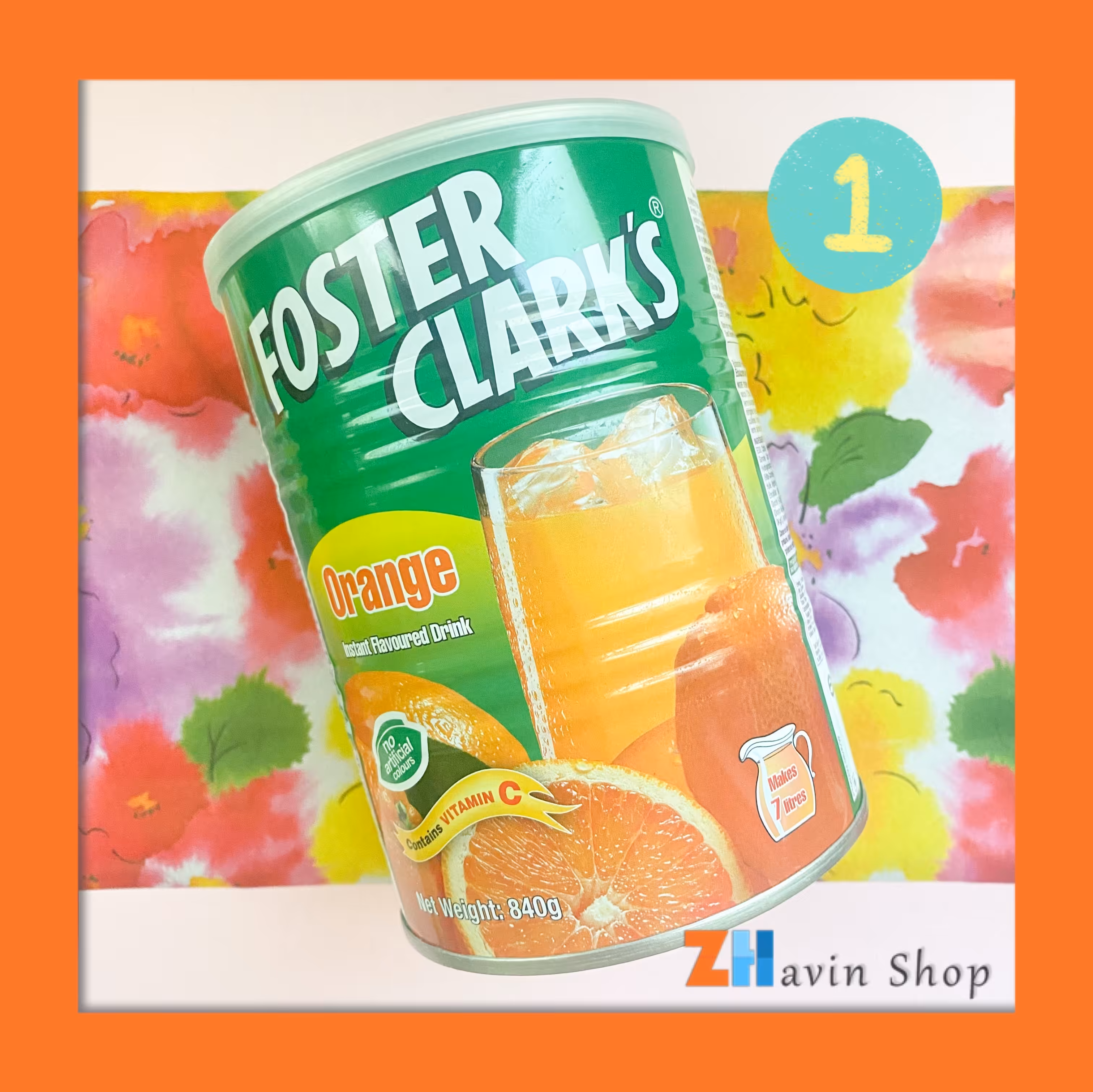 پودر شربت پرتغال فوستر کلارکس Foster Clarks Flavoured Powder Drink 