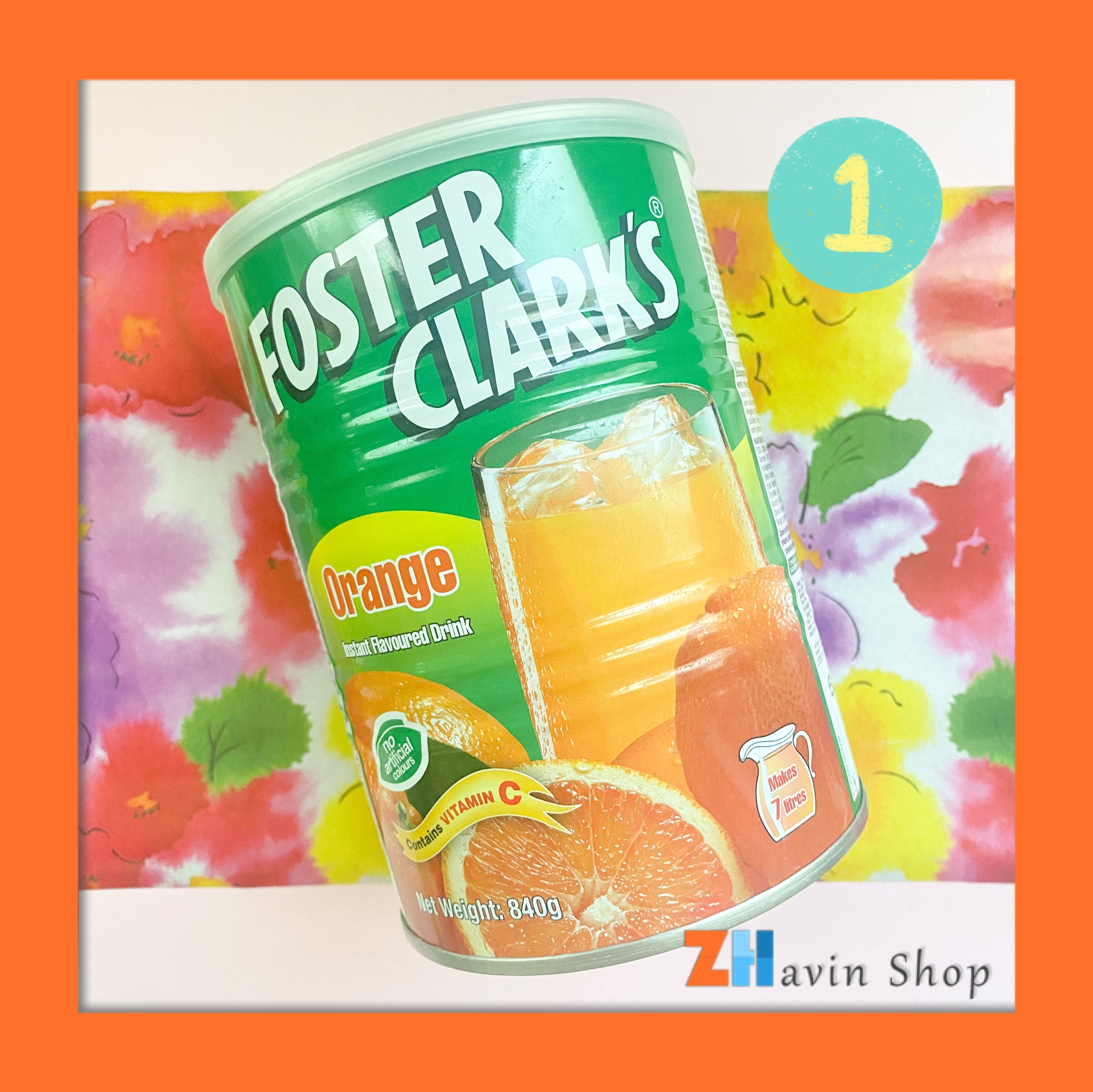 پودر شربت پرتغال فوستر کلارکس Foster Clarks Flavoured Powder Drink 