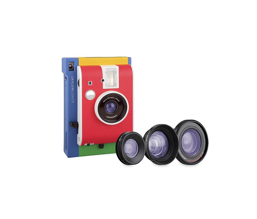 دوربین چاپ سریع لوموگرافی Lomo'Instant Murano and lenses