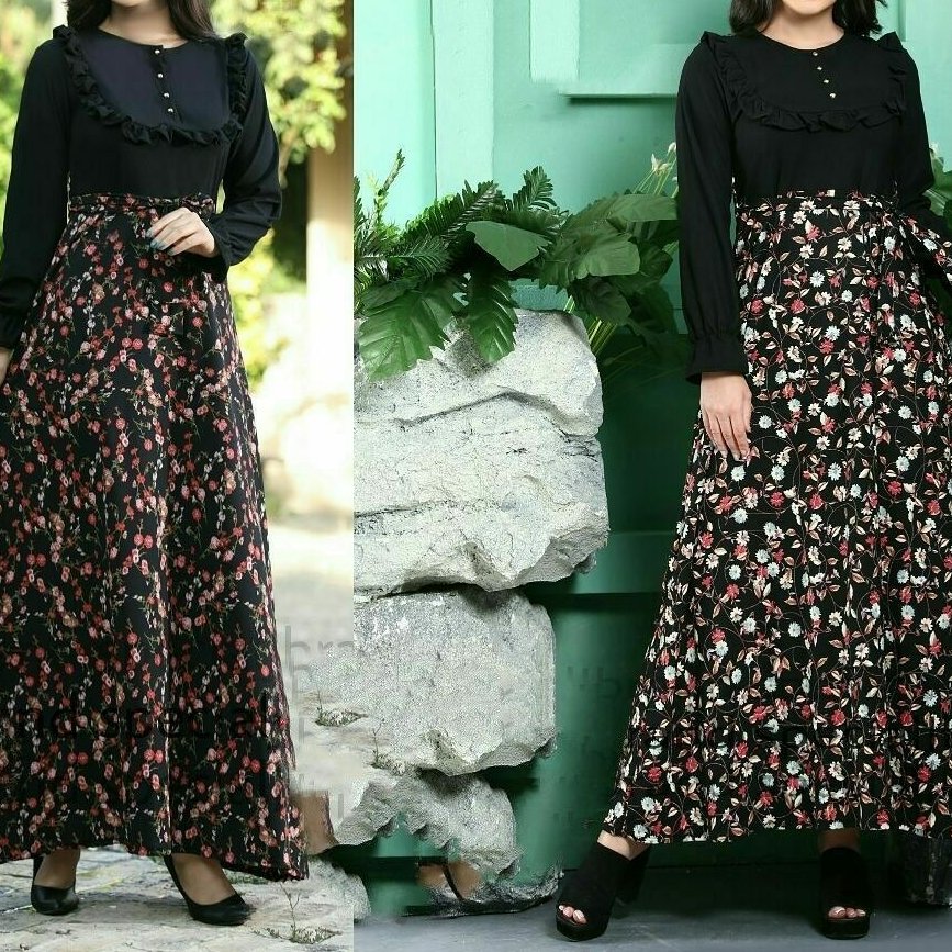 ماکسی طرح شومیزو دامن
