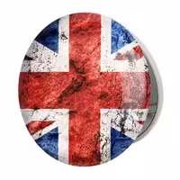 آینه جیبی خندالو طرح پرچم انگلیس مدل تاشو کد 20441