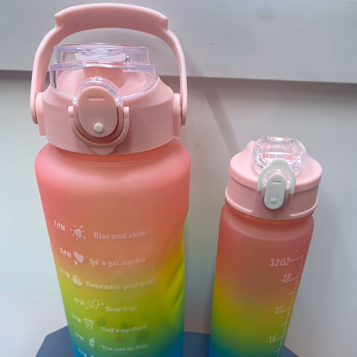 قمقمه دوقلو خارجی نشکن بسیارباکیفیت  دولیتری و 750سی سی 