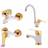 ست شیرآلات فاخته مدل مارگارت پلاس کد ST مجموعه 4 عددی