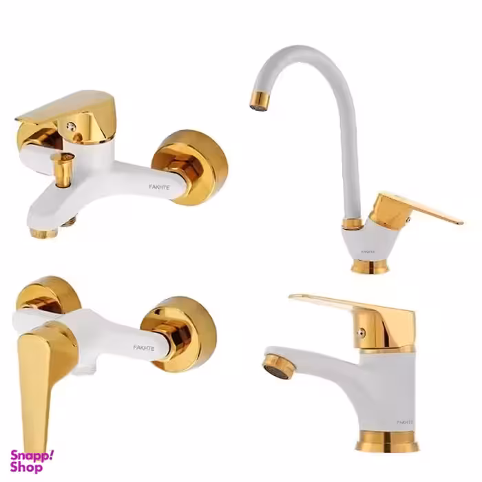 ست شیرآلات فاخته مدل مارگارت پلاس کد ST مجموعه 4 عددی