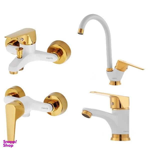 ست شیرآلات فاخته مدل مارگارت پلاس کد ST مجموعه 4 عددی