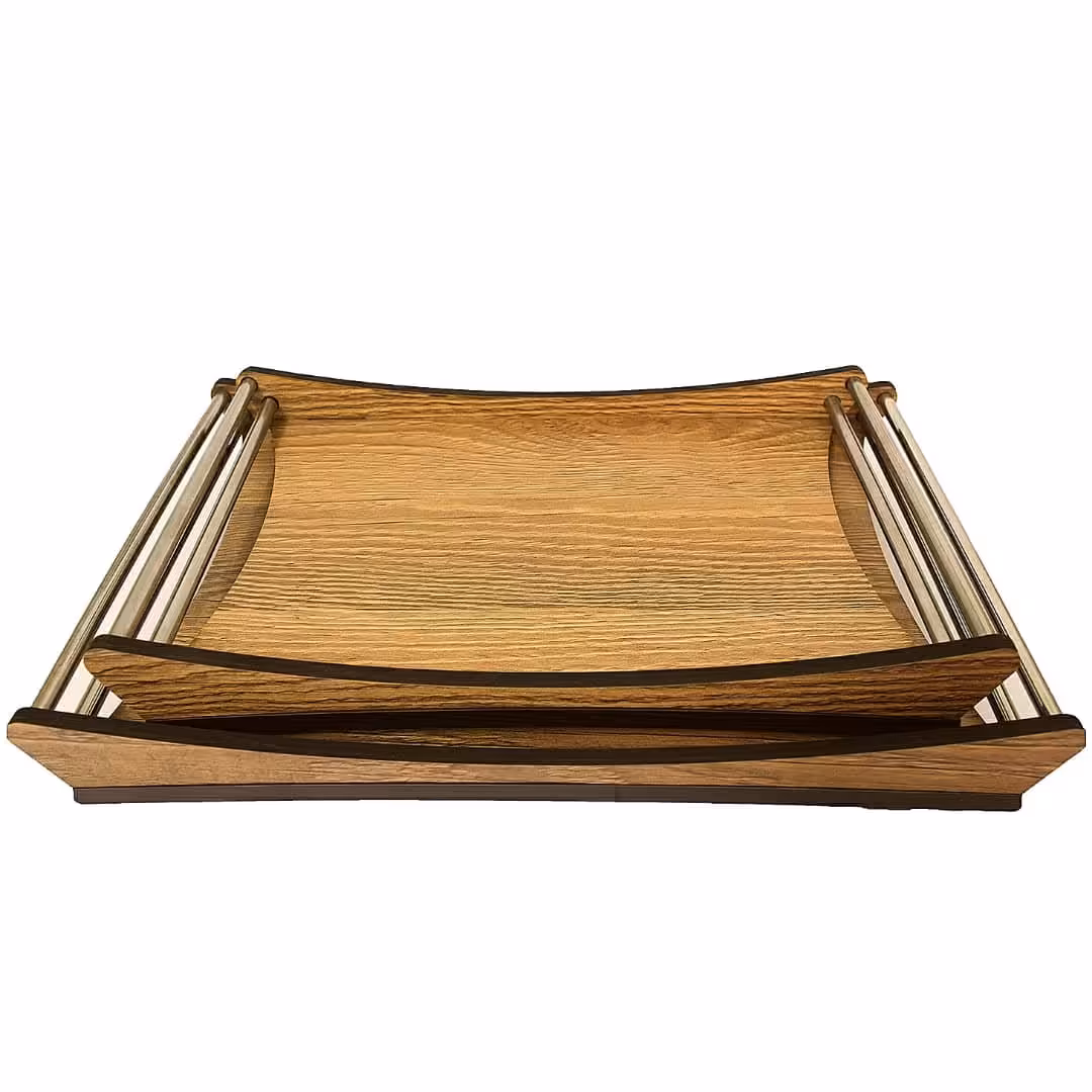 سینی ست دوعددی سیبک کد24