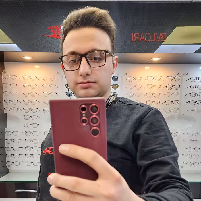 عینک طبی کائوچویی tr90 