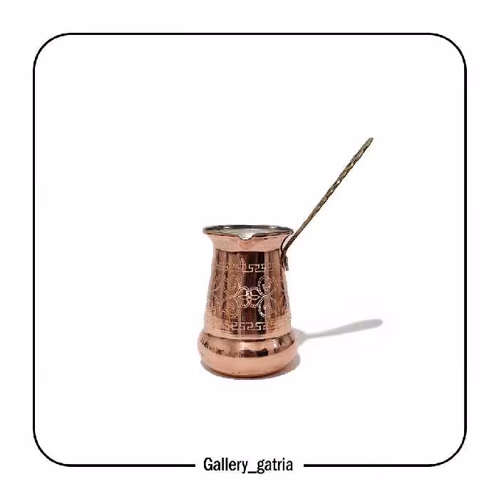 قهوه جوش مسی ارتفاع 12