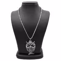 گردنبند مردانه آرالیا طرح جغد مدل NM-7

