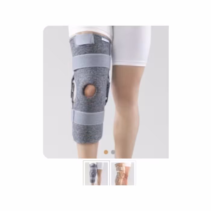 زانوبند نئوپرنی مفصل دار پاک سمن (دارای سایز)