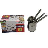 شیرجوش 3 تیکه استیل ساخت هند