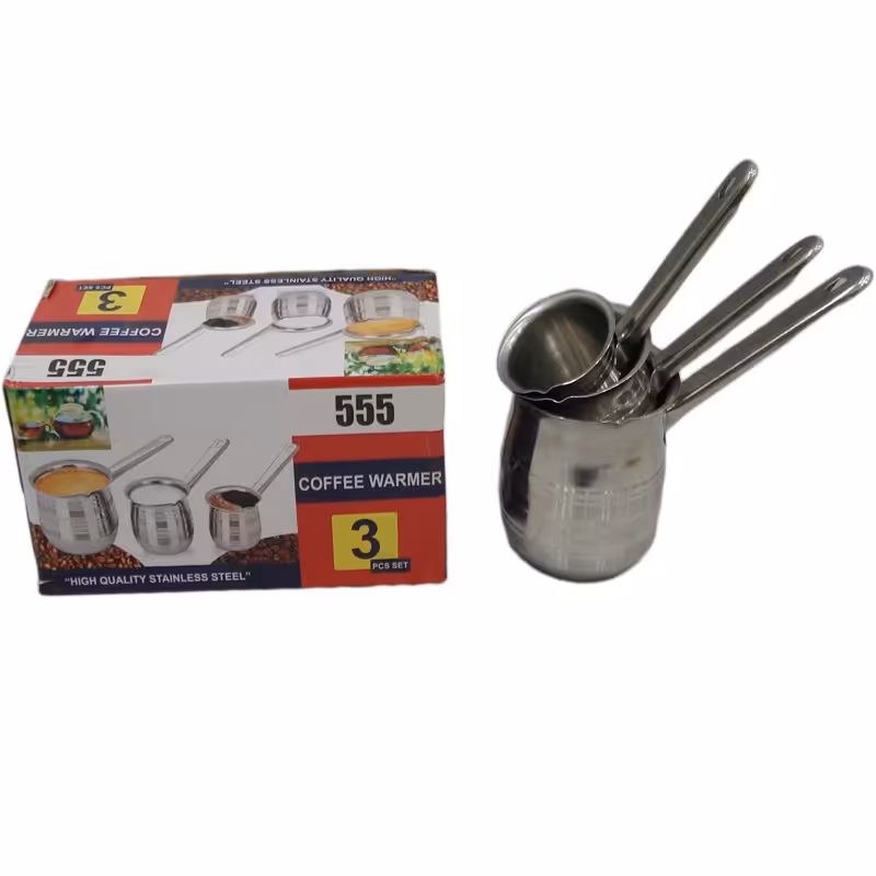 شیرجوش 3 تیکه استیل ساخت هند