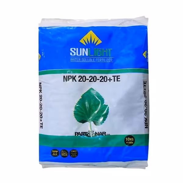 کود 20-20-20 وزن 10 کیلویی پرتونار