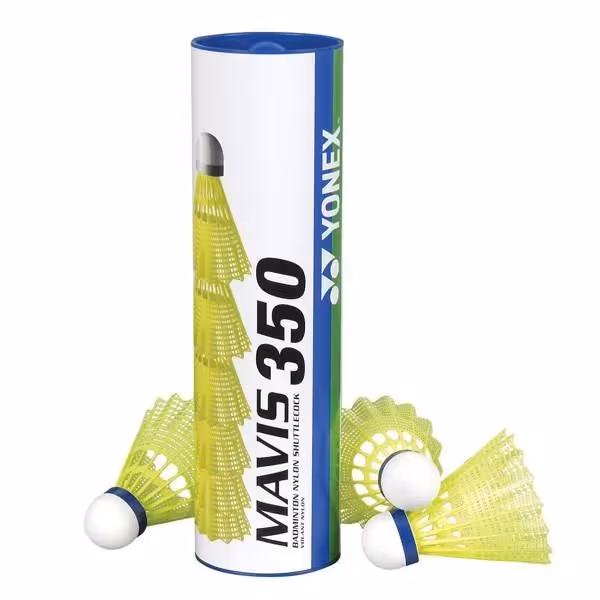 توپ بدمینتون یونکس مدل Mavis 350 بسته 6 عددی