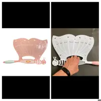باد بزن دستی کباب طرح پروانه