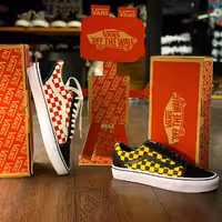 کفش ونس اورجینال شطرنجی سایز .:(40 تا 44)