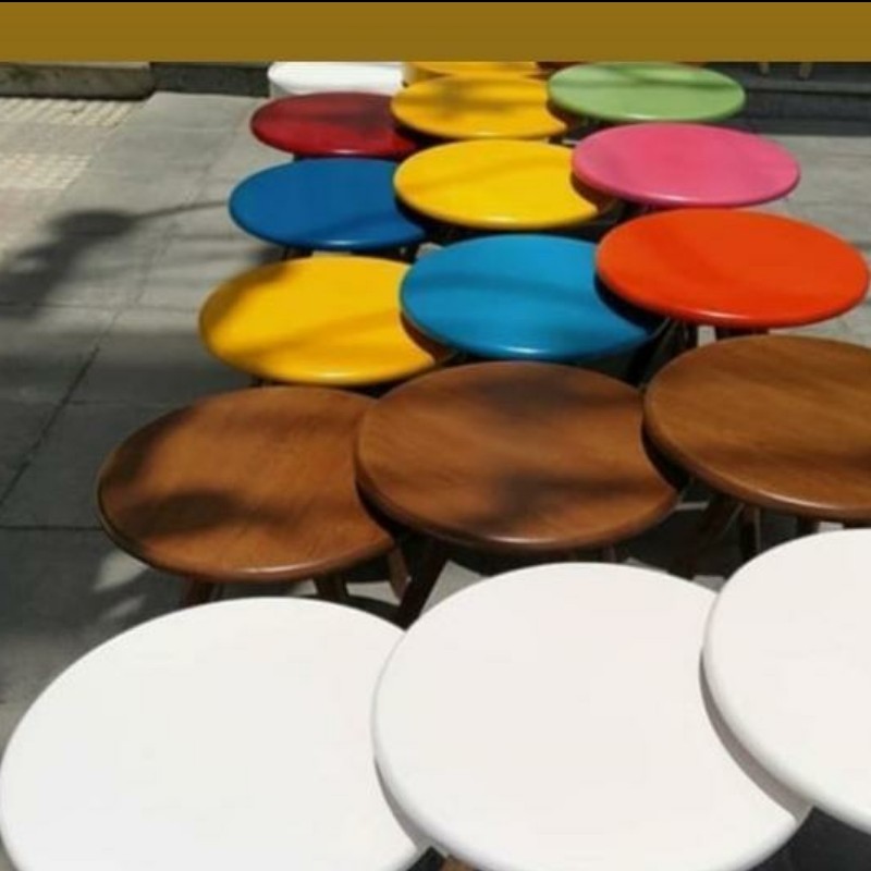 میز عسلی رنگی سری یک عددی