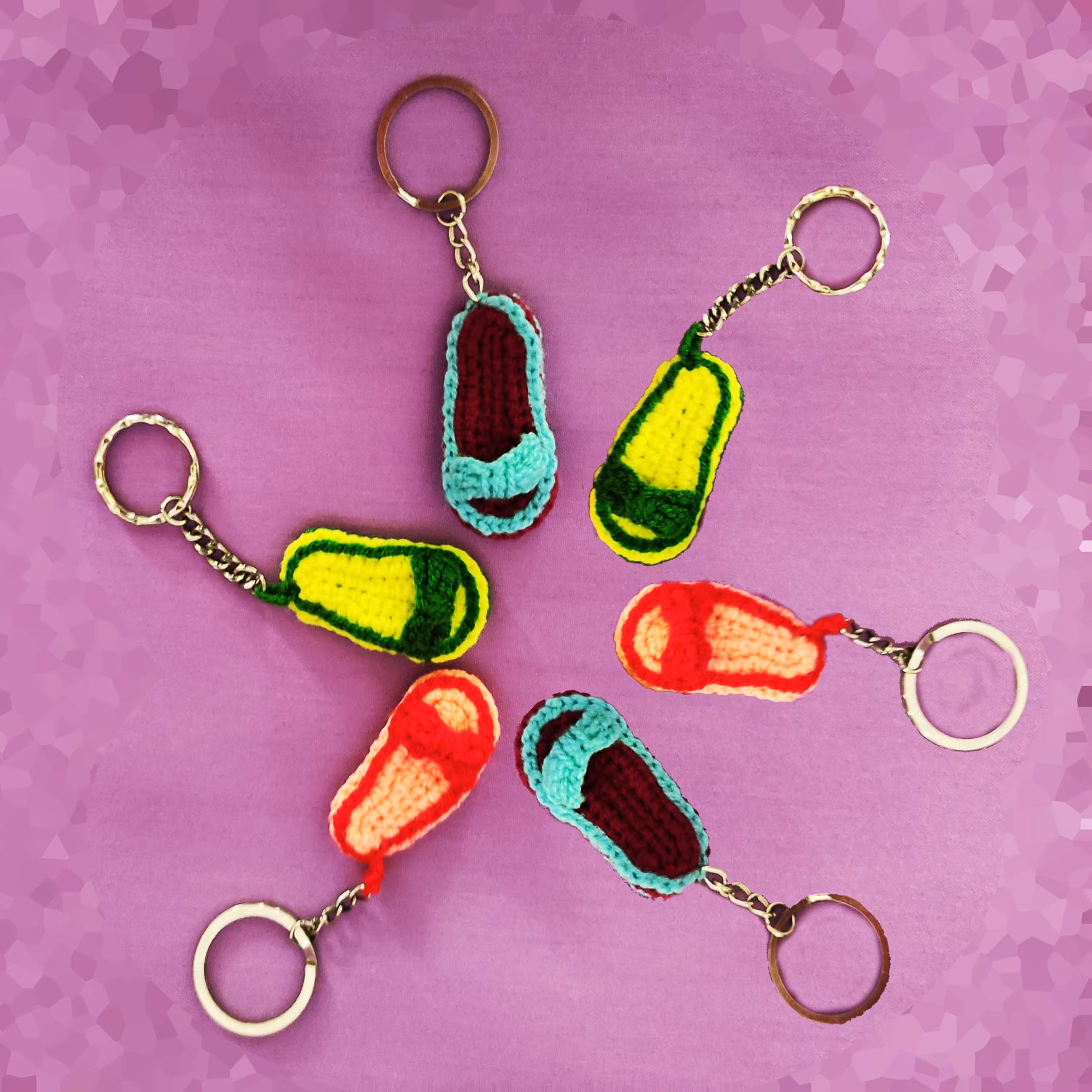 جاکلیدی مدل دمپایی