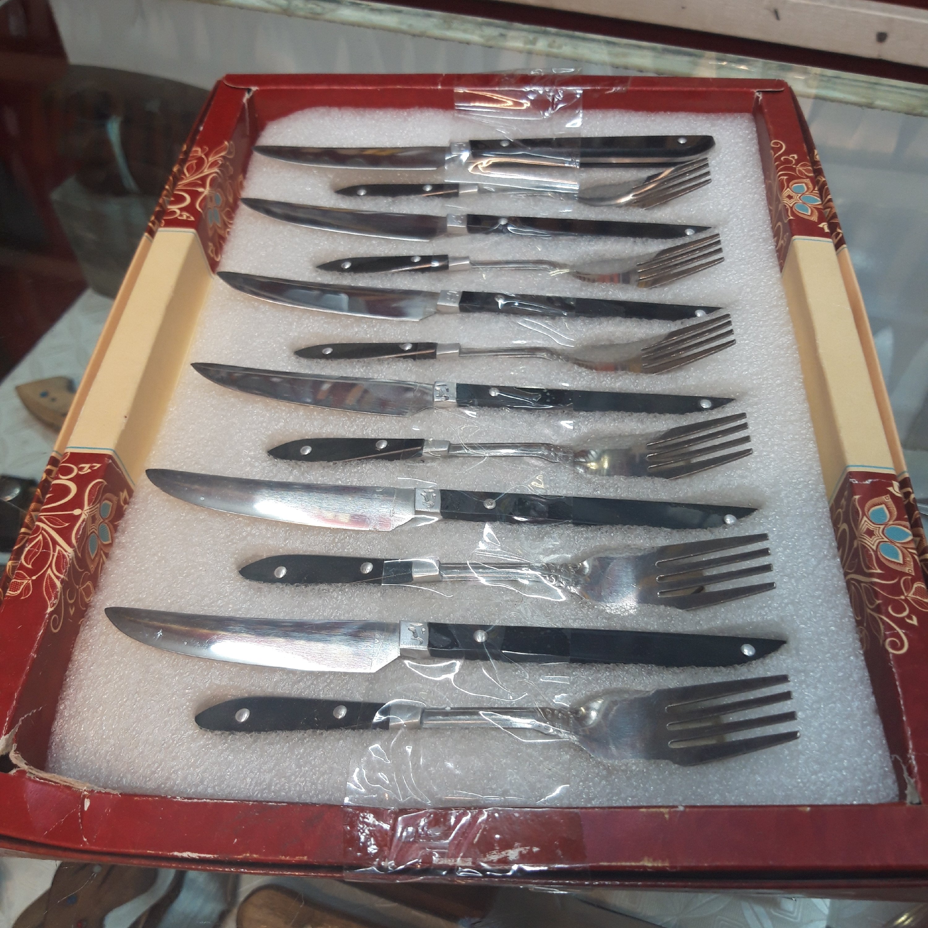 چاقو وچنگال استیل