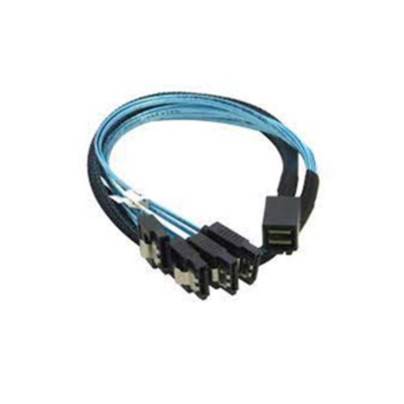 مبدل 1به4 MINI SAS به SATA---یک متری