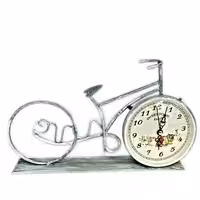 ساعت رومیزی طرح دوچرخه