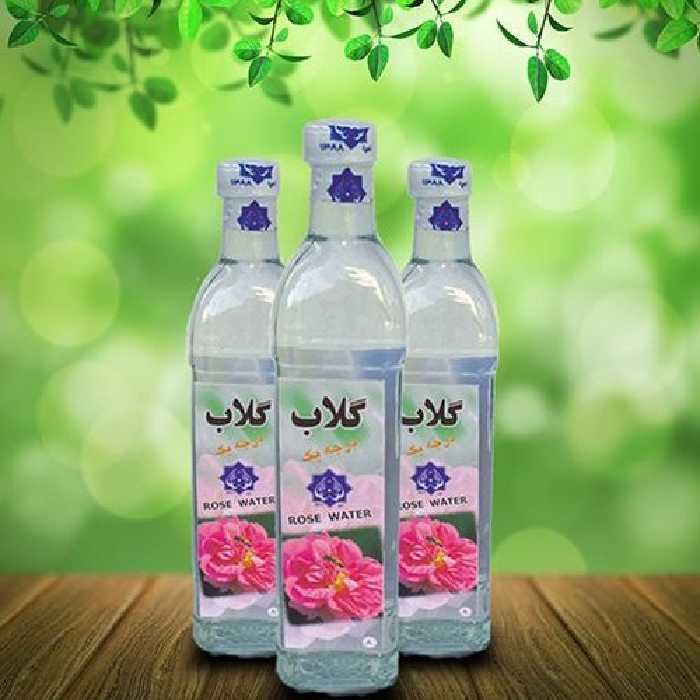 گلاب اصل محمدی نیم لیتری 