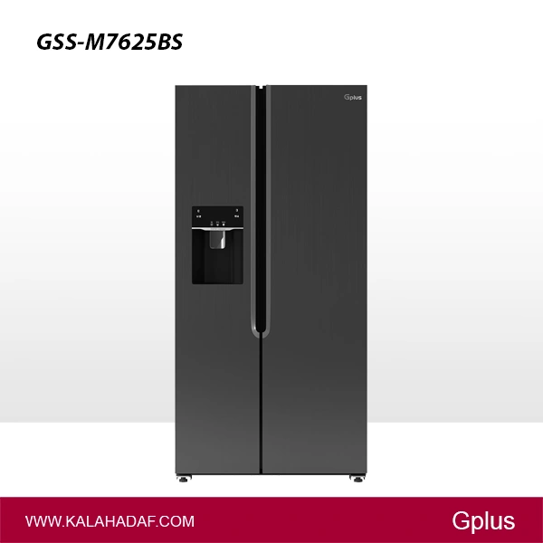 یخچال فریزر ساید بای ساید جی پلاس مدل | GSS-M7625BS | فروشگاه اینترنتی لوازم خانگی کالا هدف