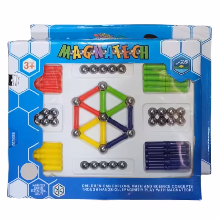 اسباب بازی مگ مغناطیسی 255 قطعه، آهنربایی