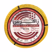 سیم برق افشان 1 در 1.5 نیرو کابل زاگرس مدل ZG115Y