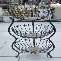 سبد سیب پیاز سه طبقه پرنسا