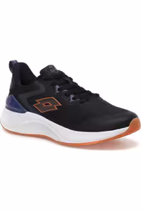 اسنیکر مشکی مردانه سیاه کفش ورزشی ADAM 3PR COMFORT CASUAL MEMORY FOAM SMART SOLE Lotto