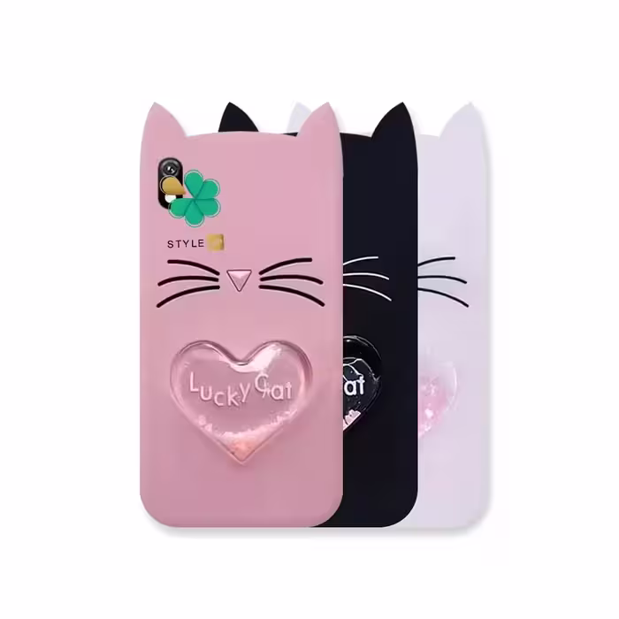 کاور آکواریومی گوشی سامسونگ Galaxy A01 Core طرح Lucky Cat