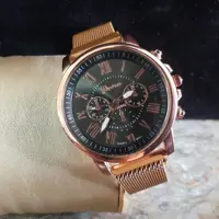 کد 10478
ساعت جنوا - بندمگنتی رزگلد صفحه مشکی - کیفیت عالی - صفحه درشت - اندازه شیشه صفحه ساعت 35 میلیمتر -