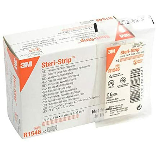 چسب بخیه 3M مدل Steri Strip 1546 سایز 100*6 میلیمتر