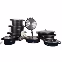 سرویس قابلمه چدن 21 پارچه راکلند مدل تمیس Rk210p