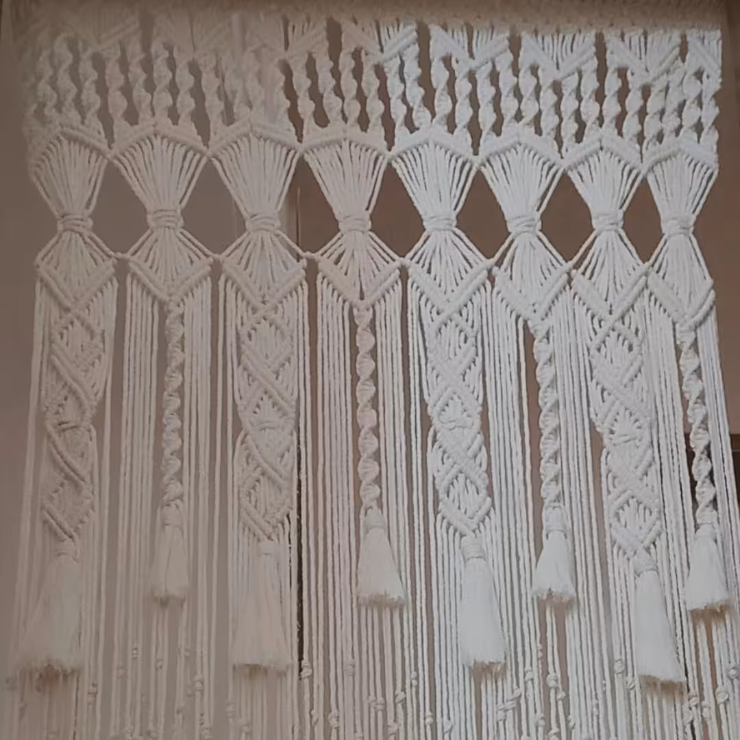 پرده دونه برفی