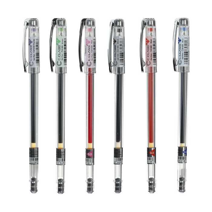 خودکار سی.کلاس مدل candid بسته 6 عددی