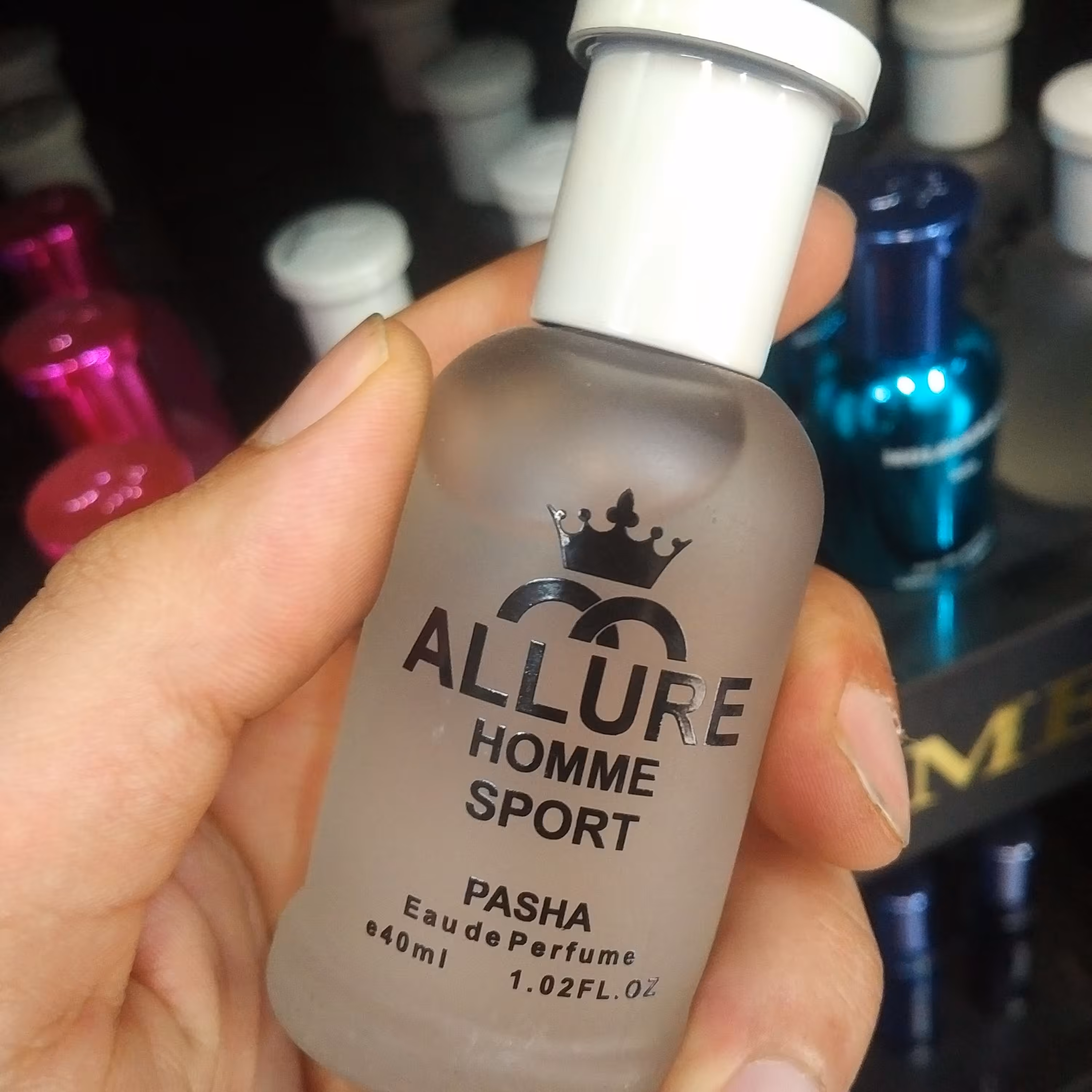 ادکلن مینیاتوری پاشا مدل (الور هوم) حجم 40 میل