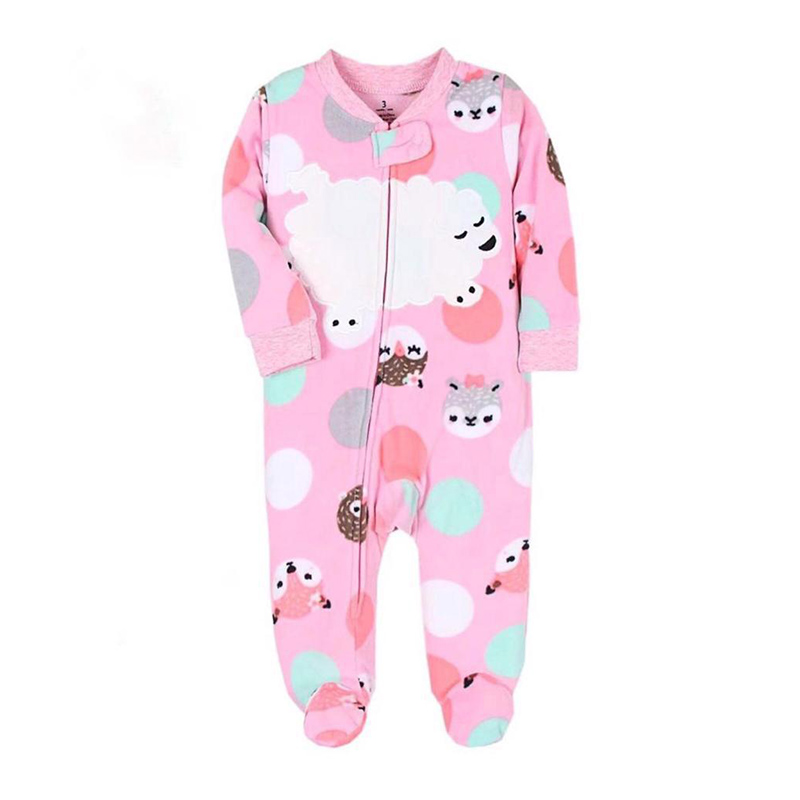 سرهمی جوراب دار نوزاد دخترانه طرح گوسفند کارترز Carters