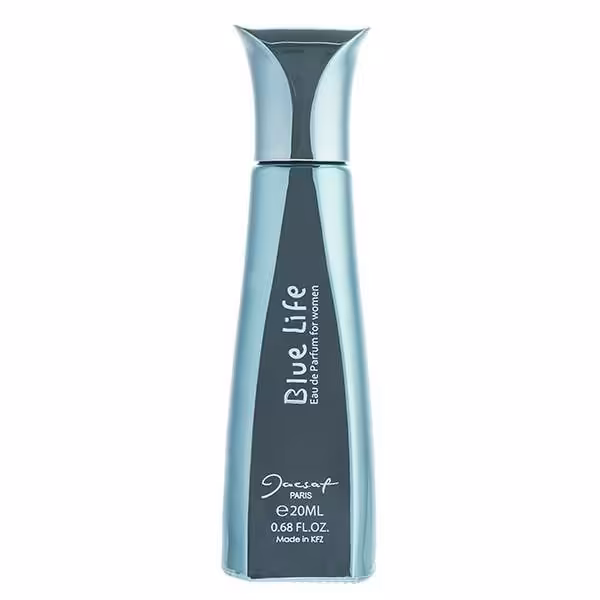 عطر جیبی زنانه ژک ساف مدل بلو لایف (jacsaf)