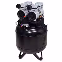 کمپرسور دندانپزشکی 4 یونیته 80 لیتری دو موتور 1500w خانه دندان