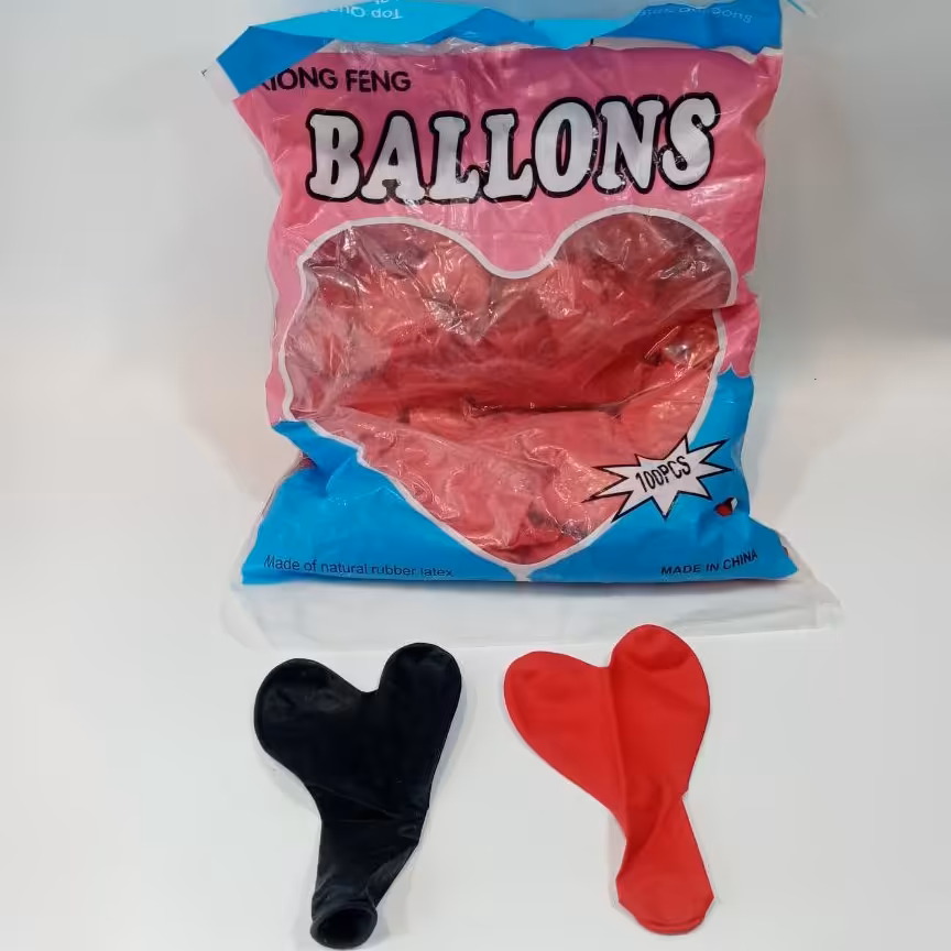 بادکنک قلبی بسته ده عددی عشق  