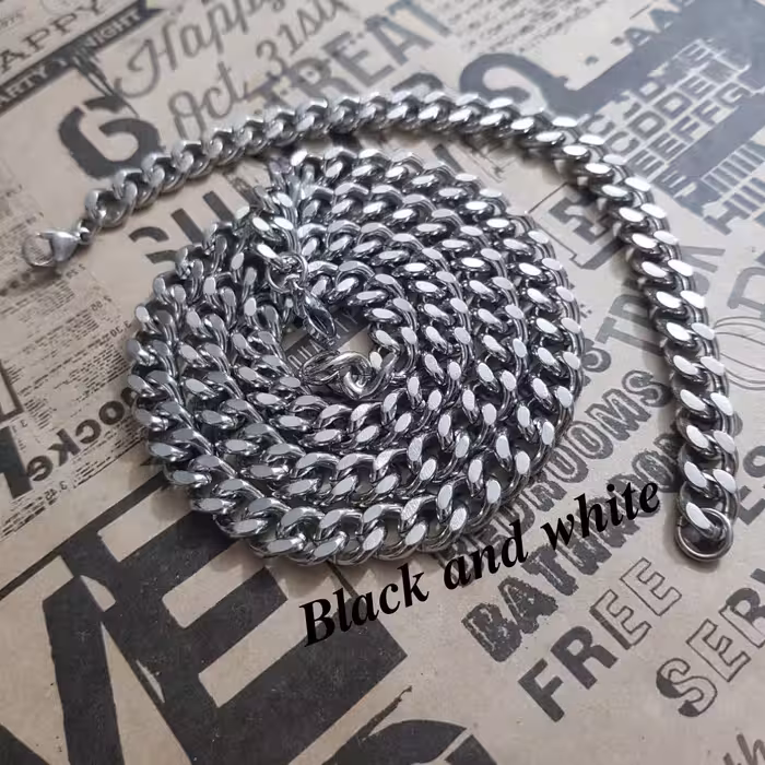 زنجیر گردنبند و دستبند مردانه