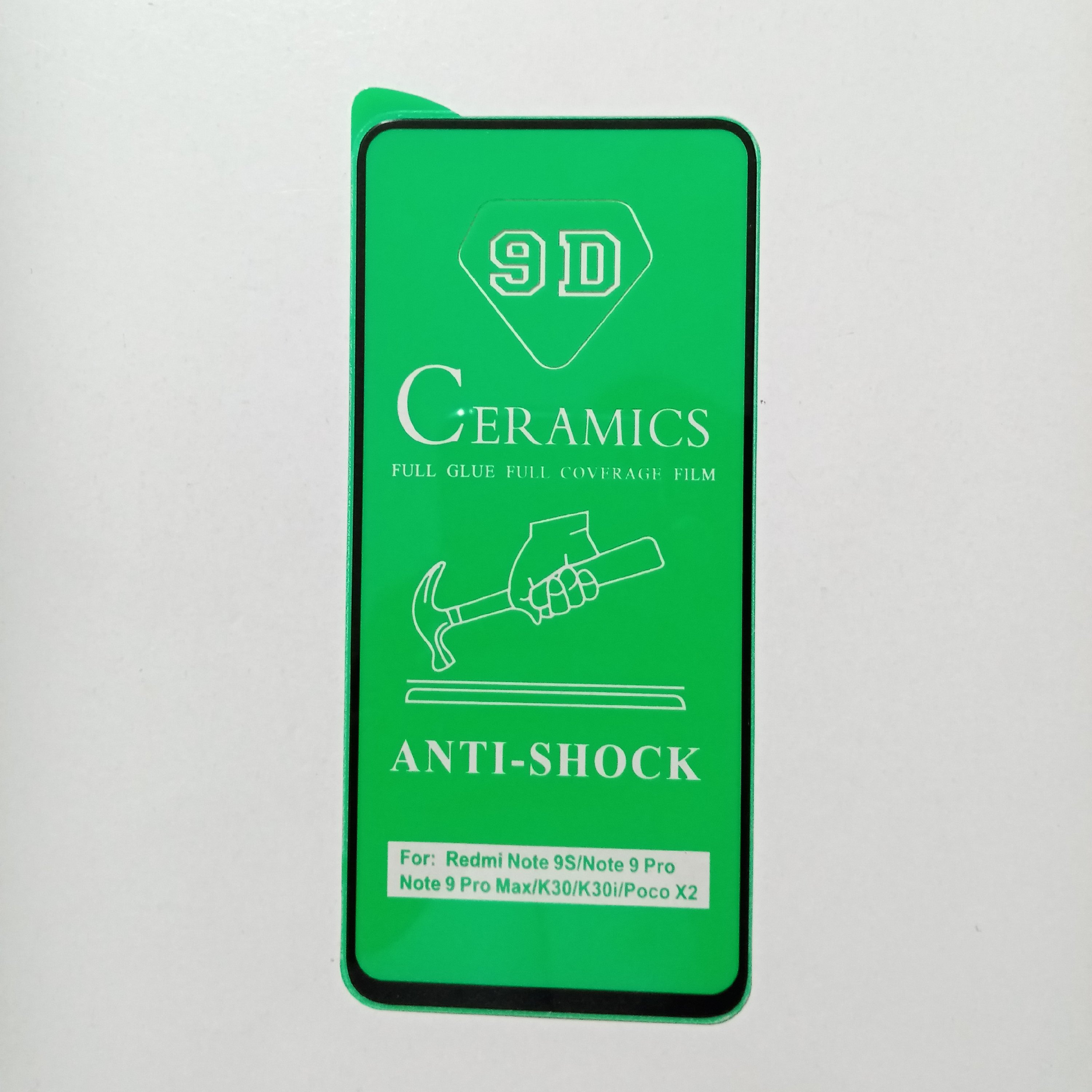 محافظ صفحه نمایش سرامیکی مناسب برای گوشی موبایل شیائومی note9s/note9pro